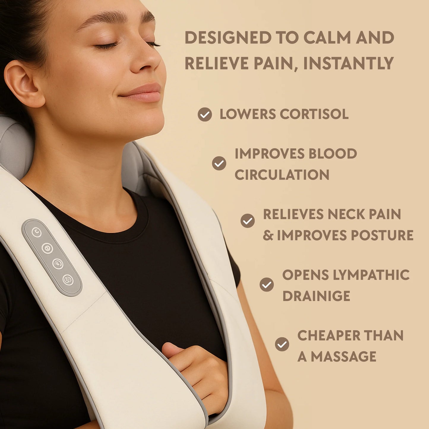 Kivraz® Neck and Shoulder Massager